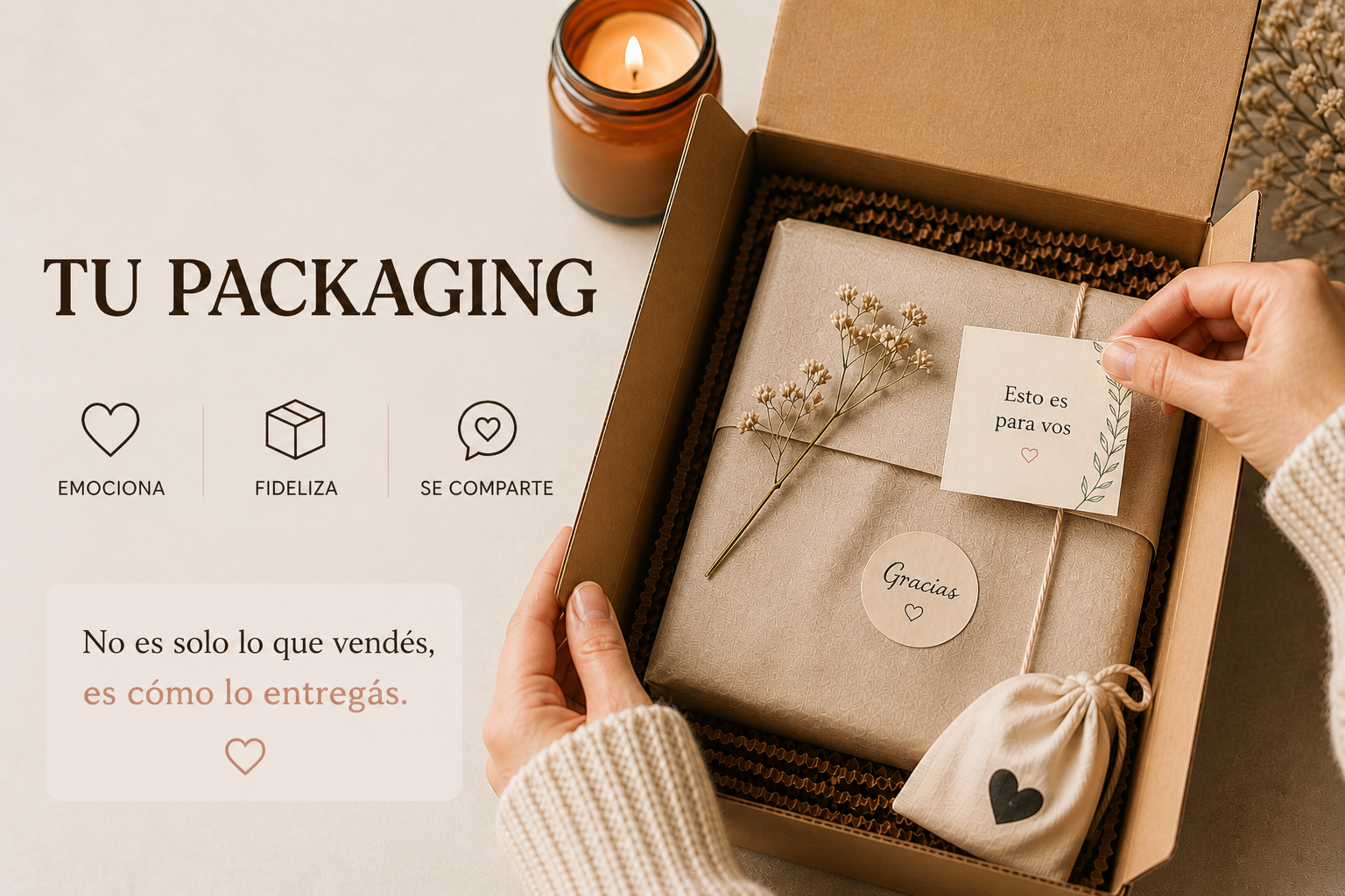 Tu packaging hace que vendas más